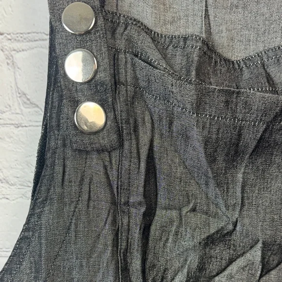 BloomChic Black Metallic Midi Dress Size Large - Picture 7 of 8